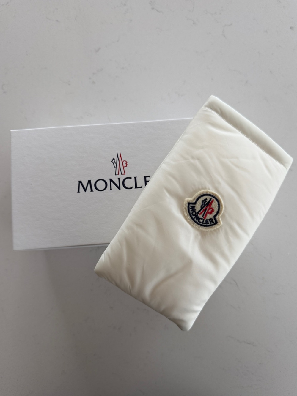 Moncler Puffer Accessory/Sunglasses Case magnetic opening